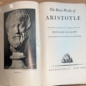 The Basic Works of Aristotle by Richard McKeon Random House NY Copyright 1941